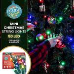 50 LED Christmas String Lights Synchronized to Music