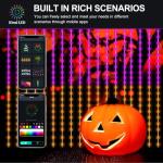 300 LED Music Sync RGB Curtain Fairy Lights