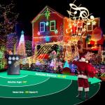 Toodour 82FT LED Christmas Music Sync Lights