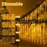 Ollny 306 LED Color Changing Icicle Lights