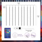 300 LED Music Sync RGB Curtain Fairy Lights
