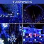 TCamp 33FT Blue Music-Synced LED Christmas Lights