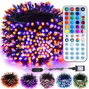 33ft RGB Christmas Lights, Synchronized to Music