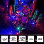 50 LED Christmas String Lights Synchronized to Music