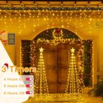 Ollny 306 LED Color Changing Icicle Lights
