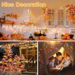 Ollny 306 LED Color Changing Icicle Lights