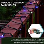 50 LED Christmas String Lights Synchronized to Music