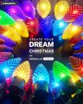 Smart RGB C9 Christmas Lights, 115FT, 150 LEDs