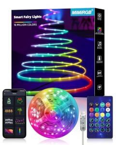 Smart Color Changing Music Sync String Lights 33ft