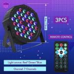 3 Pack LED Stage Lights for Christmas Music