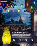 Smart RGB C9 Christmas Lights, 115FT, 150 LEDs