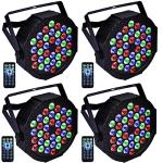 Music-Synced LED Stage Lights for Parties