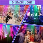 3 Pack LED Stage Lights for Christmas Music