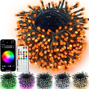 Music Sync Color Changing Christmas Lights 66ft