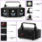 U'King Sound Activated DJ Party Lights Set