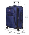 SwissGear Sion Spinner Luggage - Blue