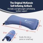 McKenzie Self-Inflating Airback - Comfortable Travel Support