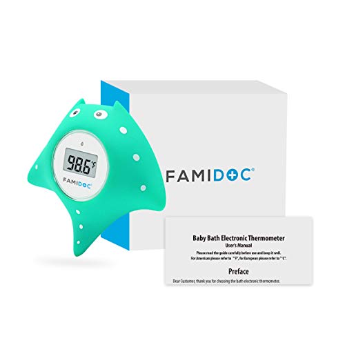 Famidoc FDTH-V0-22 Baby Bath and Room Thermometer
