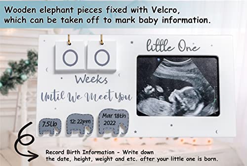 Ultrasound Photo Frame: Unique Baby Announcement Gift