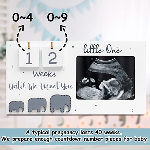 Ultrasound Photo Frame: Unique Baby Announcement Gift