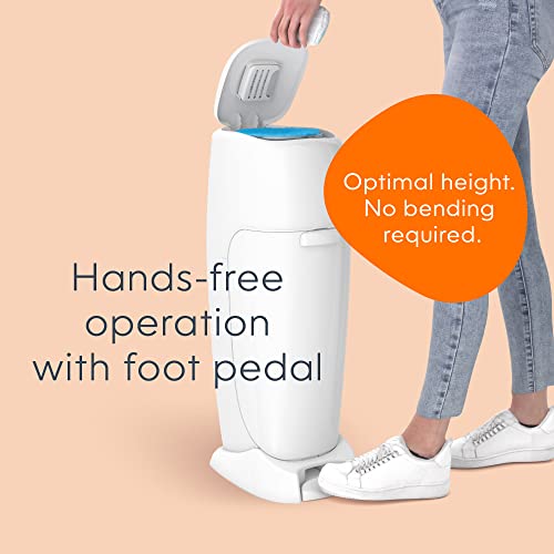 Diaper Genie: Ultimate Odor Control System in White