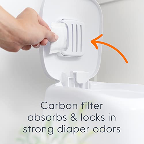 Diaper Genie: Ultimate Odor Control System in White