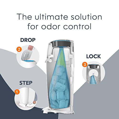 Diaper Genie: Ultimate Odor Control System in White