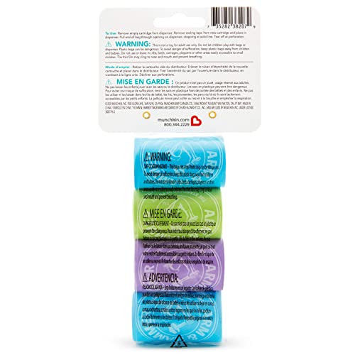 Munchkin Diaper Bag Refills - 48 Bags, 4 Pack
