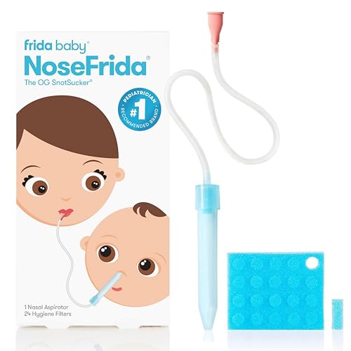 Frida Baby Nasal Aspirator: Snotsucker + 24 Filters