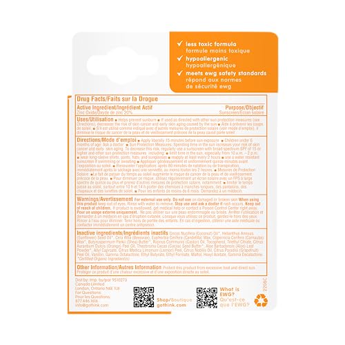 Thinkbaby SPF 30 Sunscreen Stick - Safe, Natural