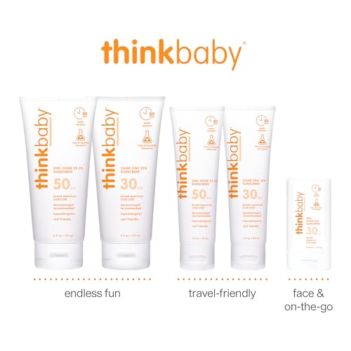 Thinkbaby SPF 50+ Natural Mineral Baby Sunscreen Vegan