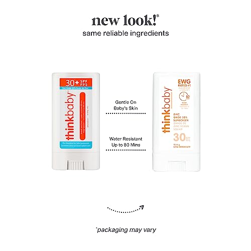 Thinkbaby SPF 30 Sunscreen Stick - Safe, Natural