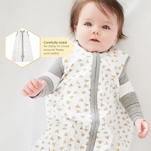 Burt's Bees Baby Beekeeper Wearable Blanket, Organic Cotton