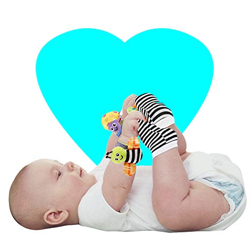 Rattle Socks: Baby Learning Toys 3-12 Months