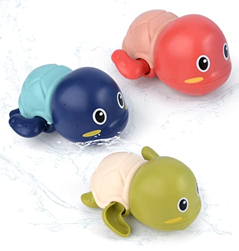 Colorful Turtle Bath Toys for Babies and Toddlers