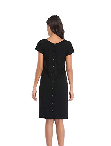 Soanhoo Maternity Nursing Dress for Labor and Breastfeeding