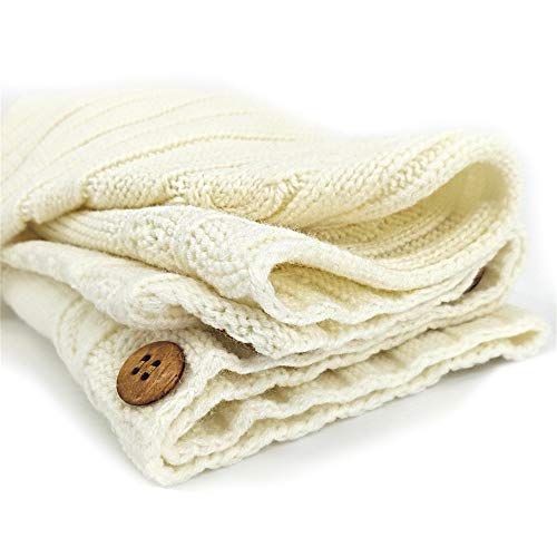 Cozy Newborn Swaddle Blanket for Baby (Beige)