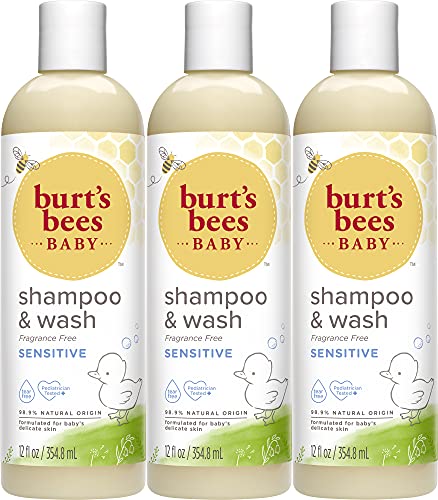 Burt's Bees Baby Shampoo and Wash Set, 2-in-1 Formula