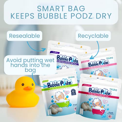TruKid Bubble Podz Bubble Bath for Baby & Kids