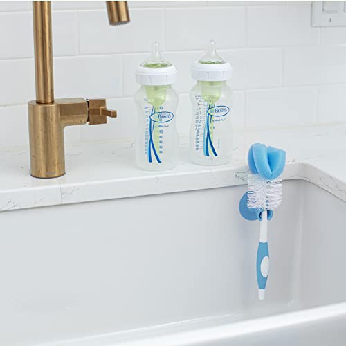 Dr. Brown's Baby Bottle Cleaning Brush - Blue - 3-Pack