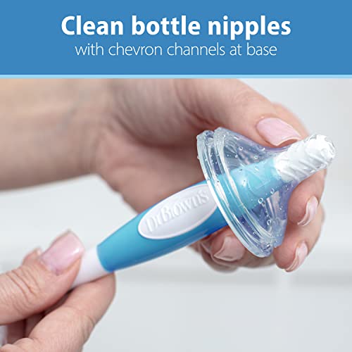 Dr. Brown's Sponge Baby Bottle Cleaning Brush, Blue