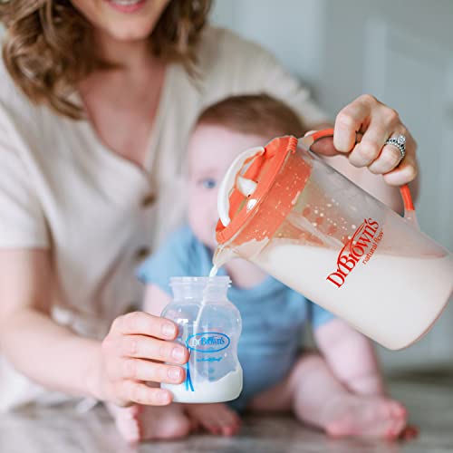 Dr. Brown's BPA-Free Baby Formula Mixer, Orange, 32oz
