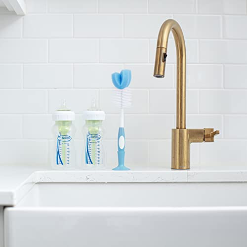 Dr. Brown's Sponge Baby Bottle Cleaning Brush, Blue
