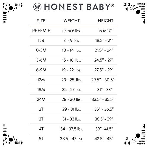HonestBaby Organic Cotton Harem Pants Multi-Pack, Newborn