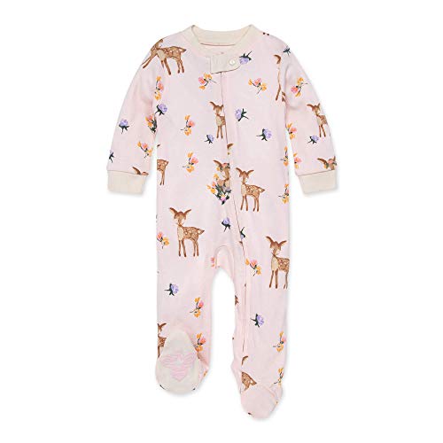 Burt's Bees Baby Organic Cotton Romper, Sweet Doe