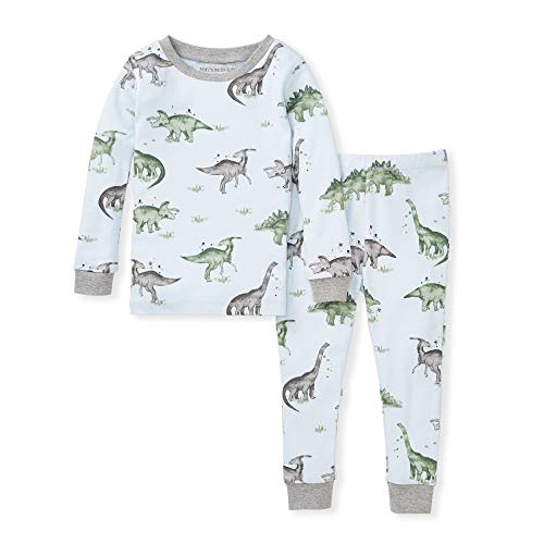 Burt's Bees 2-piece Pajama Set, Organic Cotton, Happy Herbivores