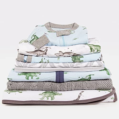 Burt's Bees 2-piece Pajama Set, Organic Cotton, Happy Herbivores