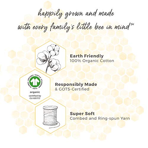 Burt's Bees Baby Boys Organic Sleepers, Happy Herbivores