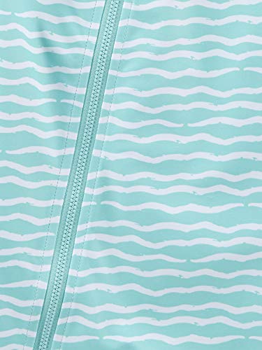 Carter's Boys' 2-Pack Zip Rashguards, Turtle/Whale, 3-6 Months