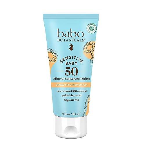 Babo Botanicals SPF50 Mineral Sunscreen for Babies & Kids